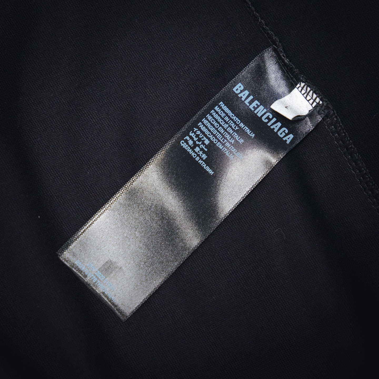 25SS Green Puff Print Letter Logo T-Shirt