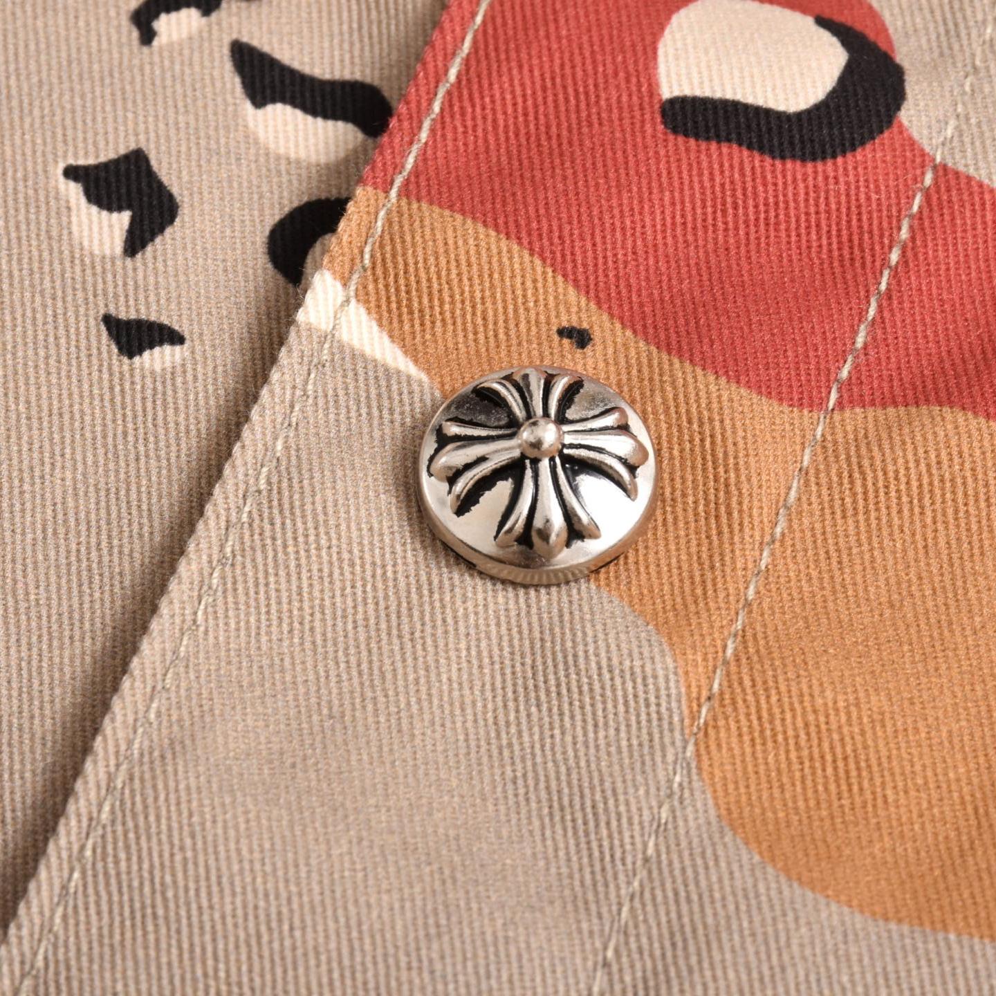 Cross camouflage short-sleeved shirt