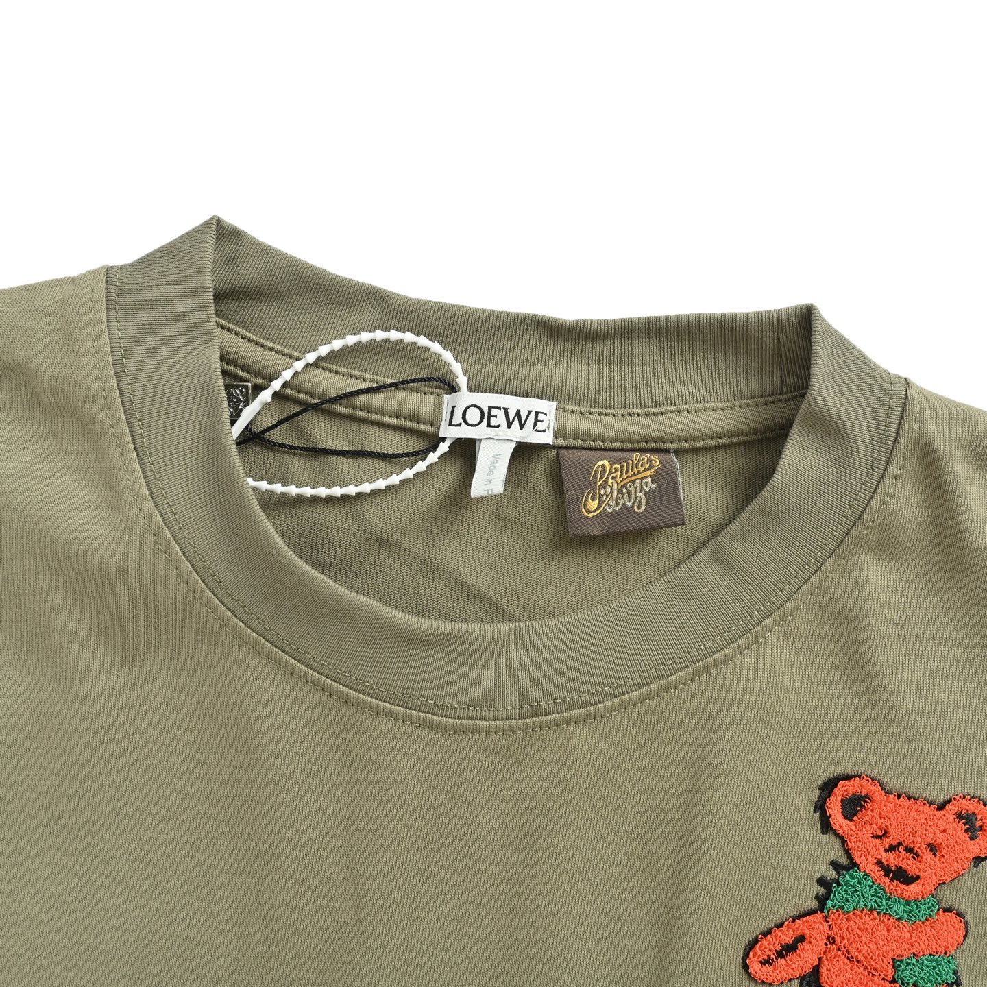 Towel Embroidered Bear T-shirt