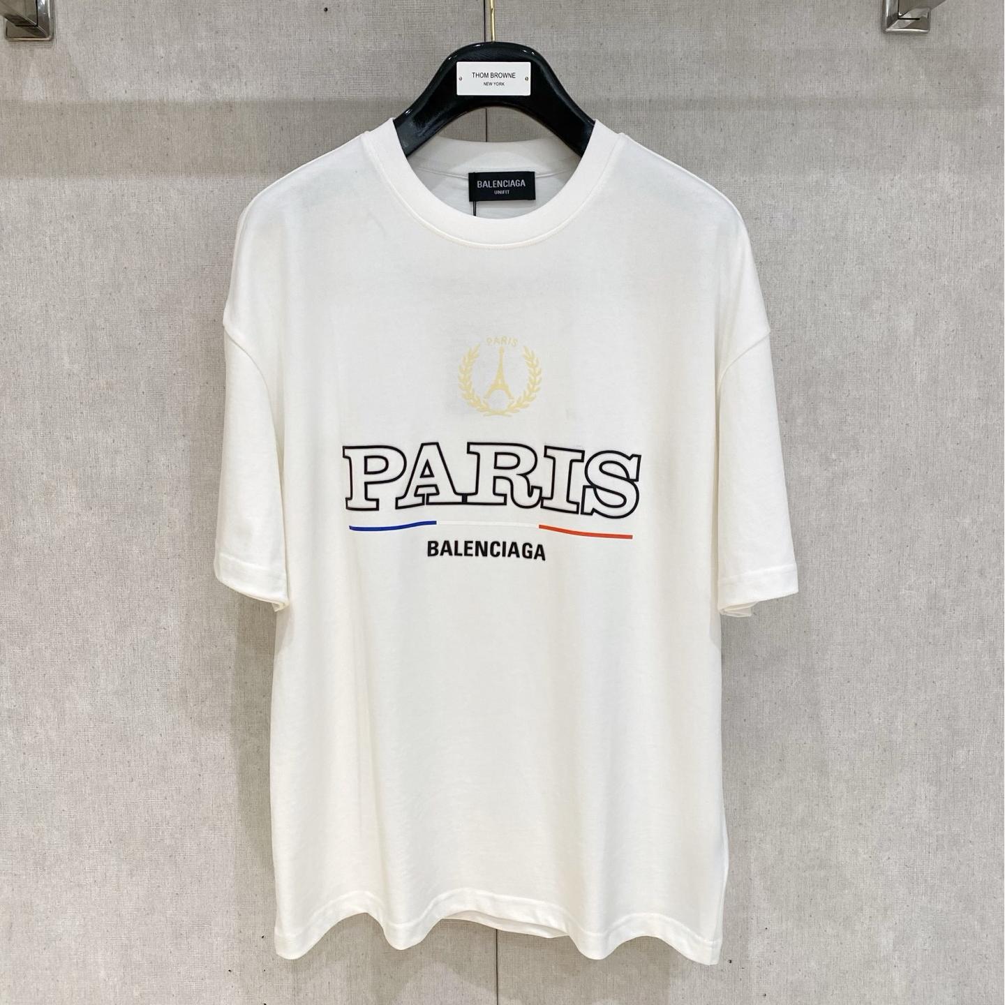 Printed cotton crew neck T-shirt