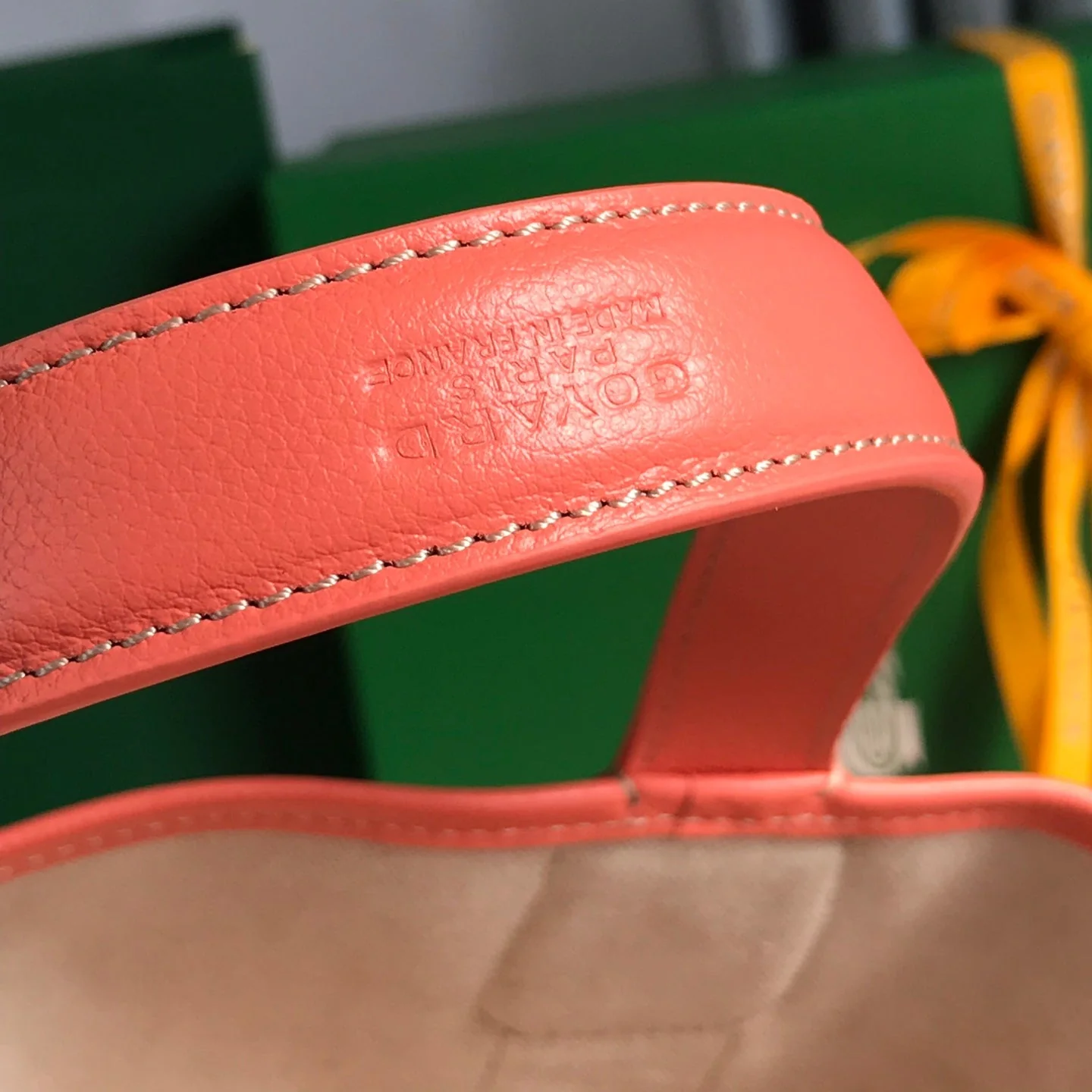 Small 24 In Pink Canvas And Lambskin