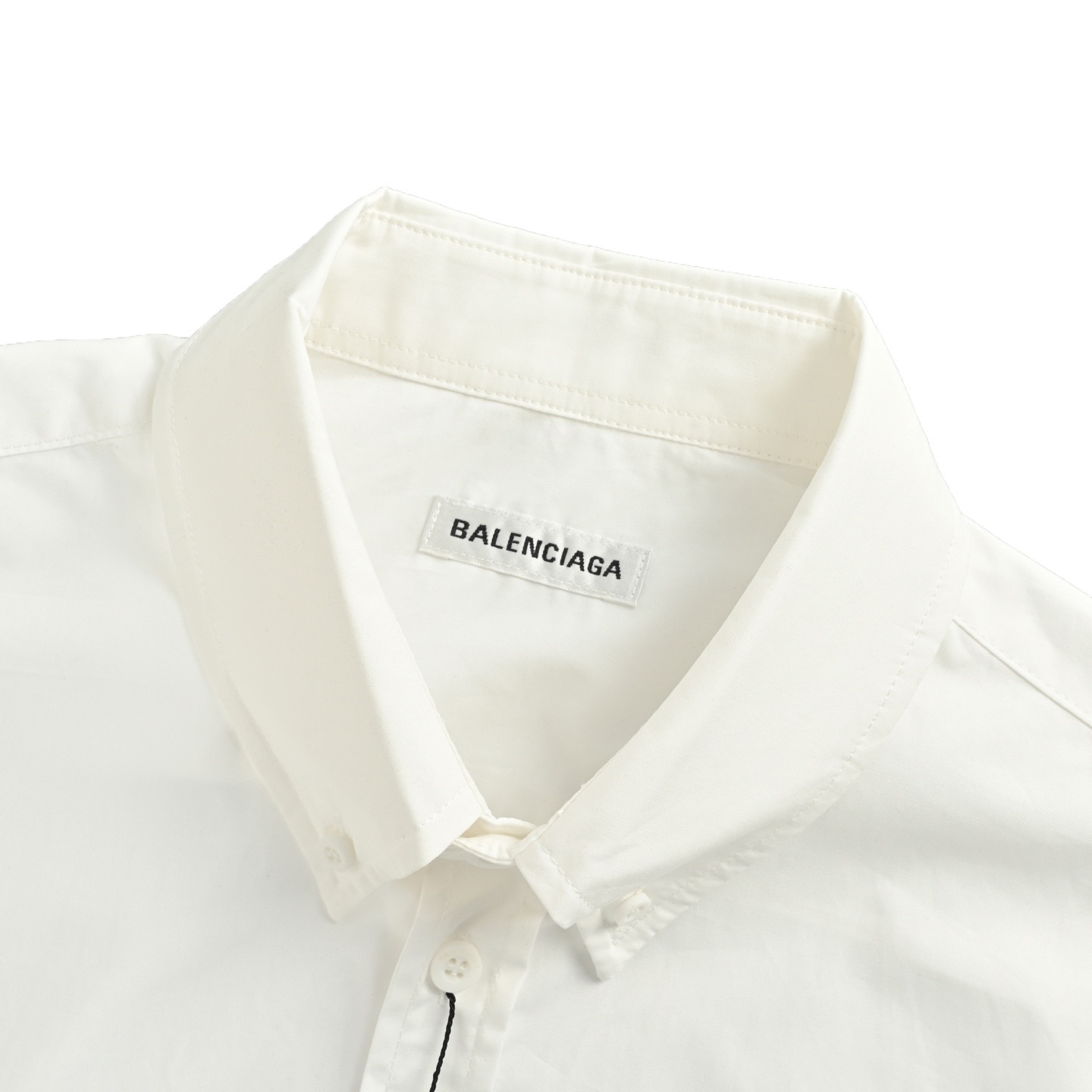 25SS Back Red Tape Short-Sleeve Shirt