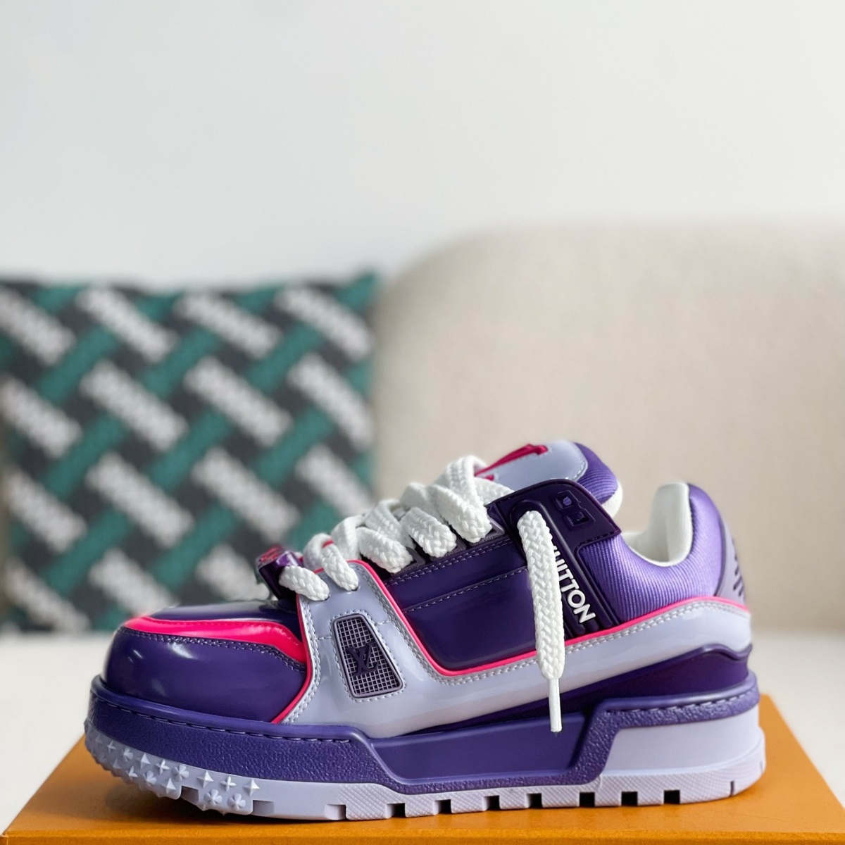 Trainer Maxi Purple Pink