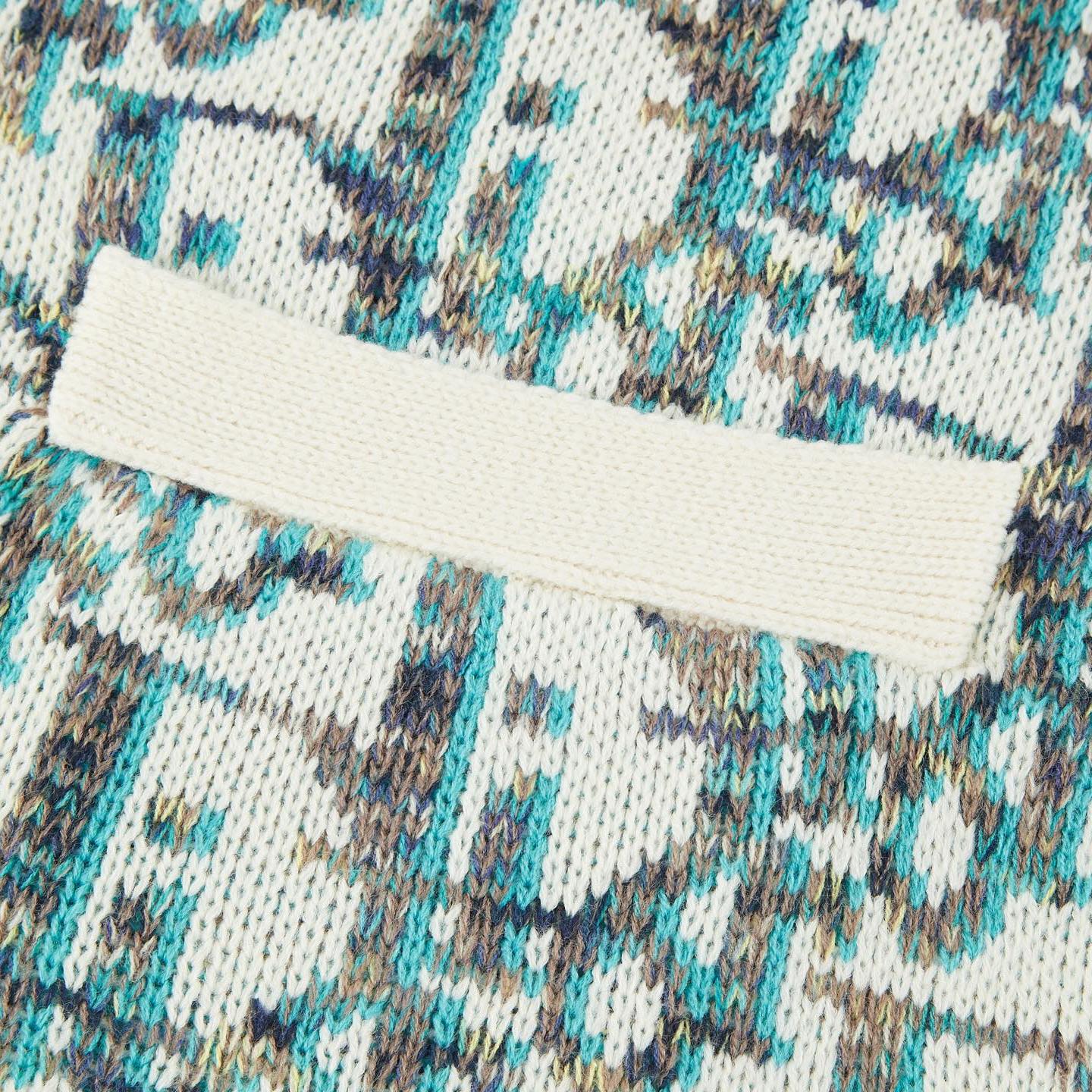 All over printed cardigan