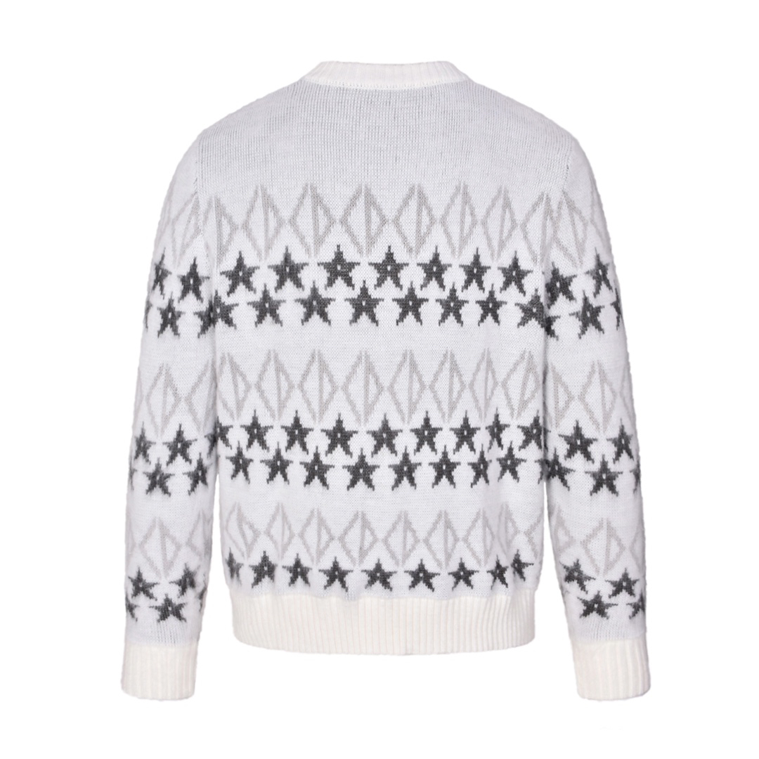 Star wool sweater