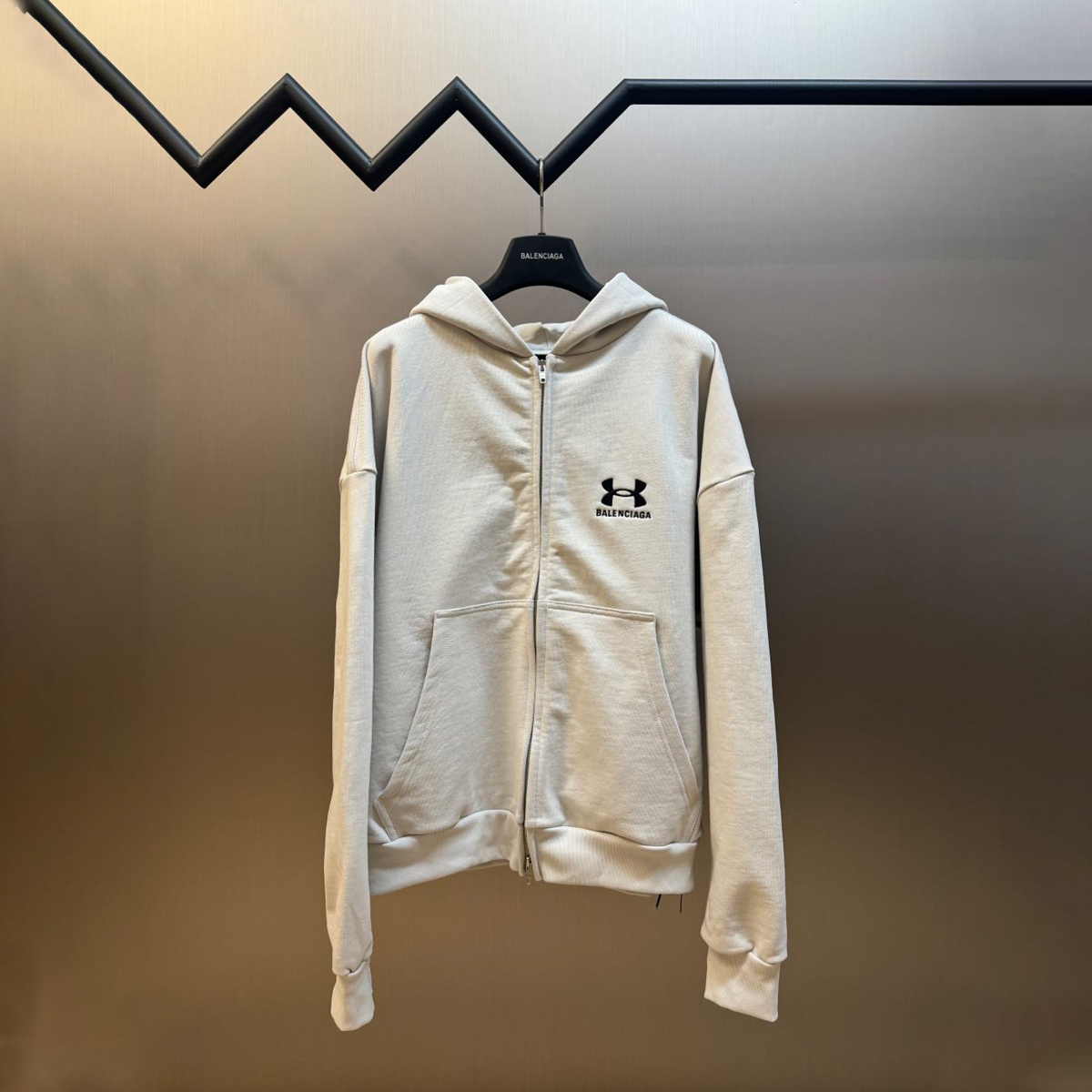 Cotton Terry Zipper Jacket