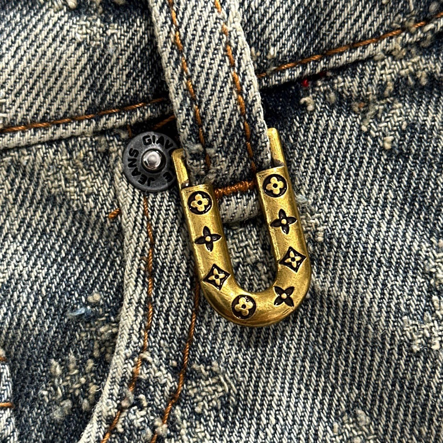 Old Fashioned Jacquard Denim Shorts