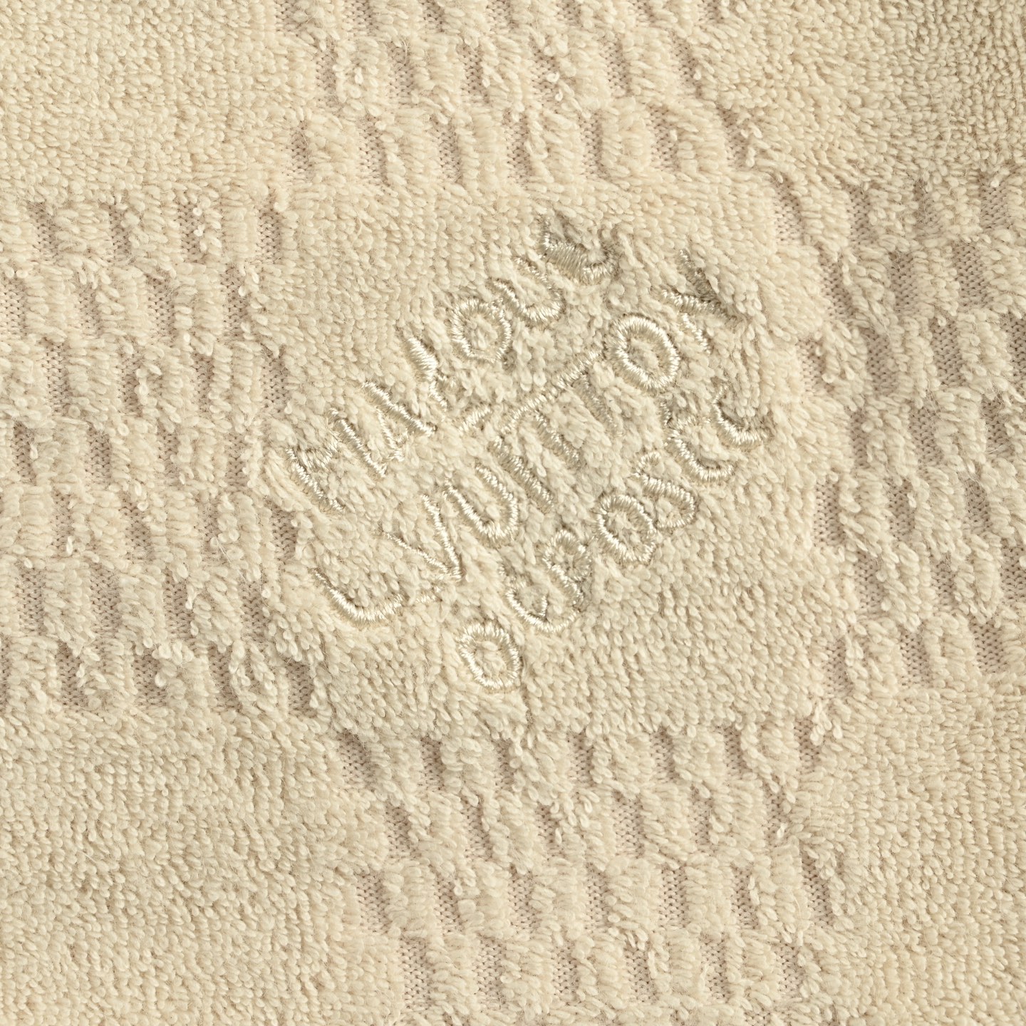 Checkerboard Towel Jacquard Shorts