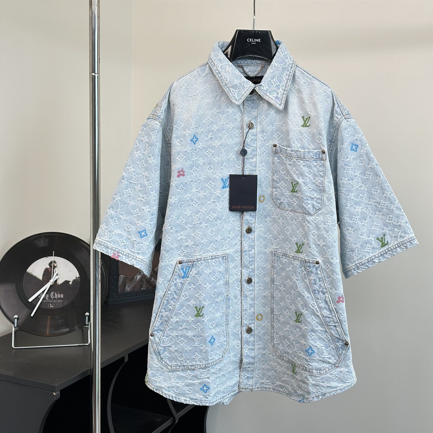 Tyler Collaboration Monogram Denim shirts