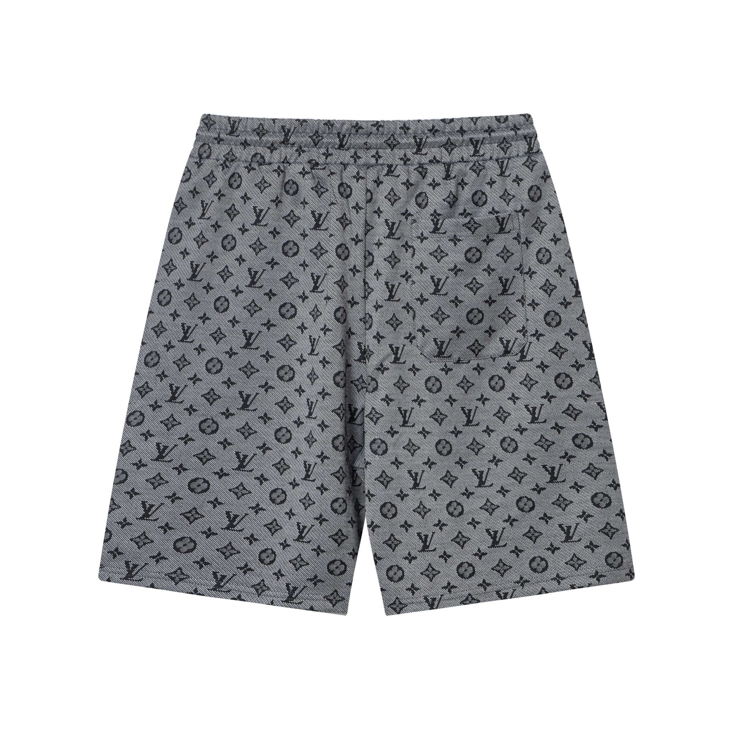 0319 Summer Jacquard Knitted Shorts