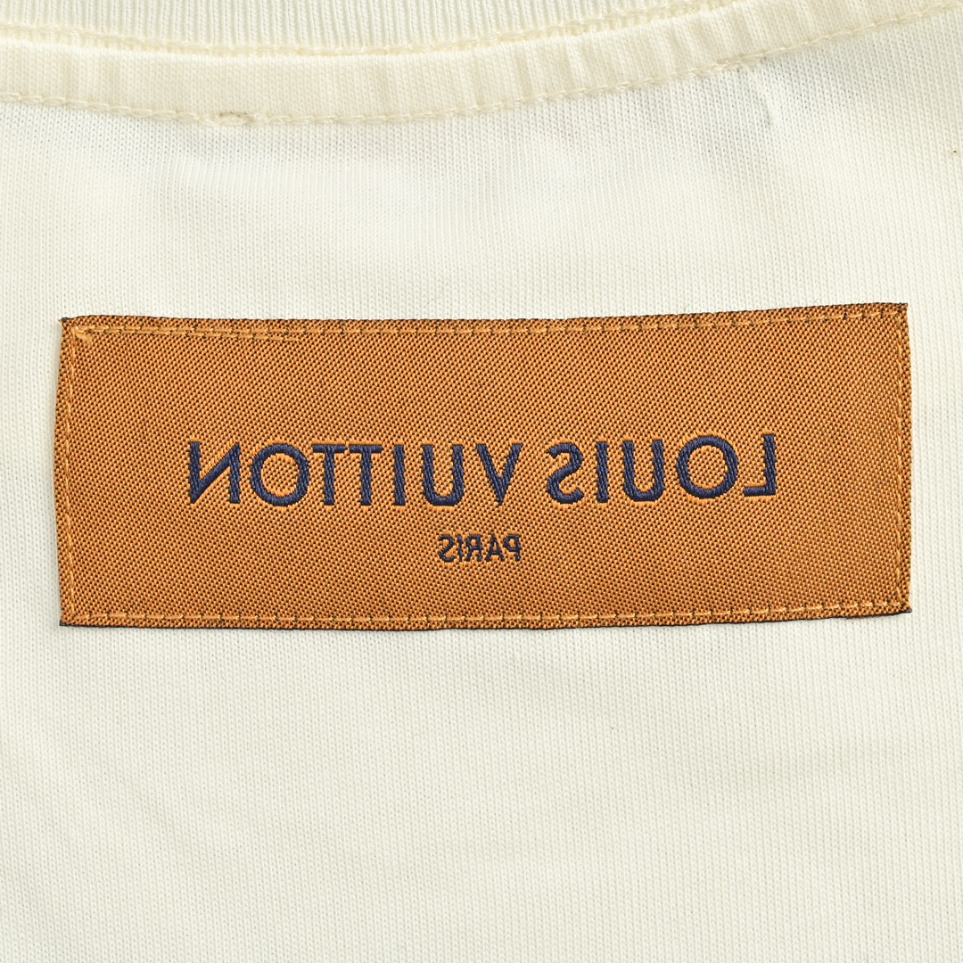 Embroidered Stamp Short Sleeve T-Shirt