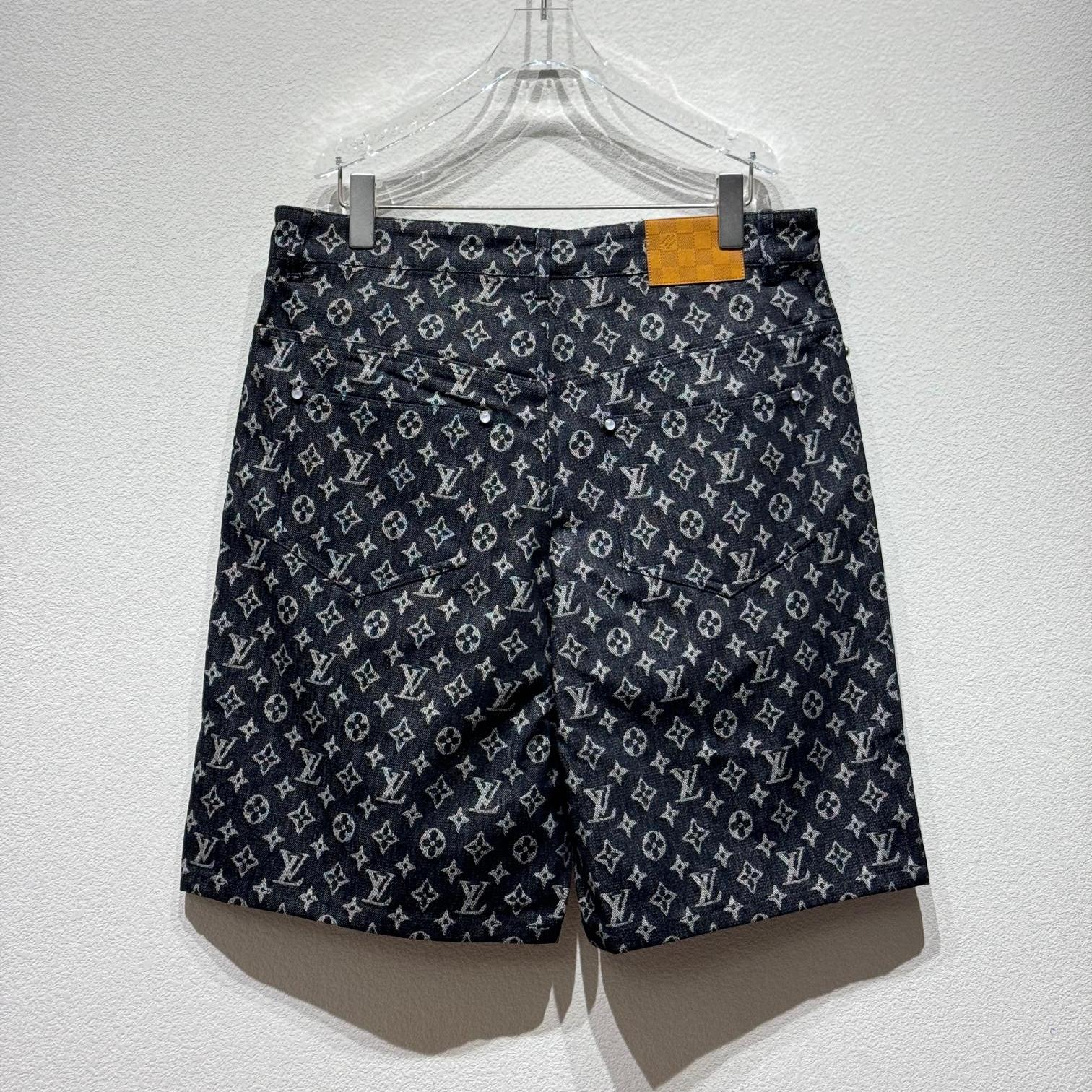 All over Print Jacquard Cargo Shorts