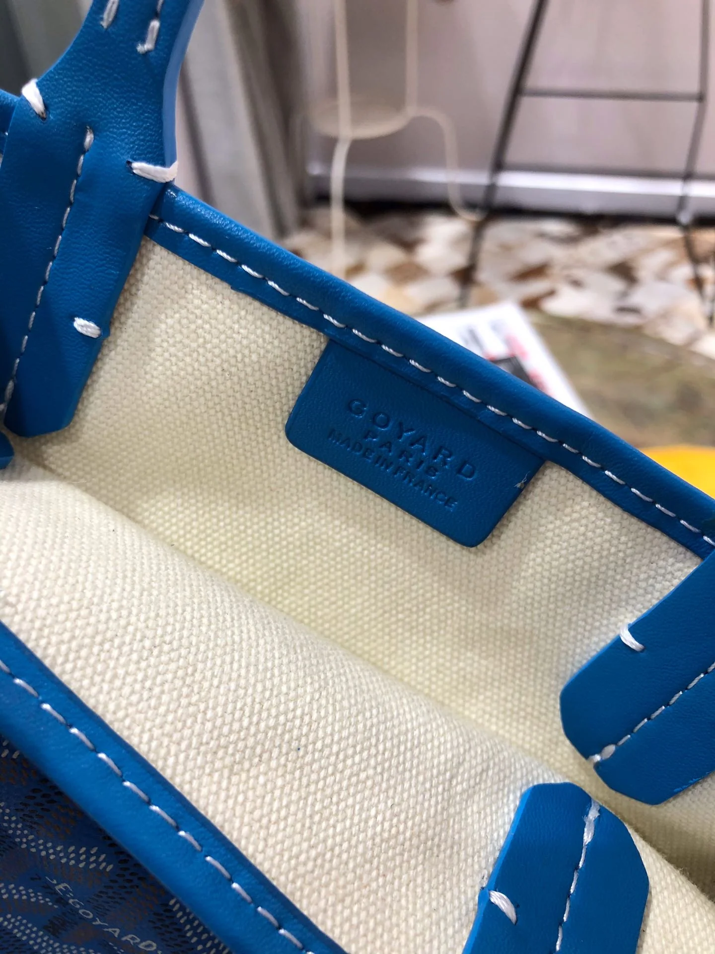 Shopping Bag 22cm Blue