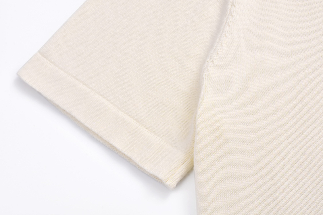 Duck Jacquard Knit T shirt