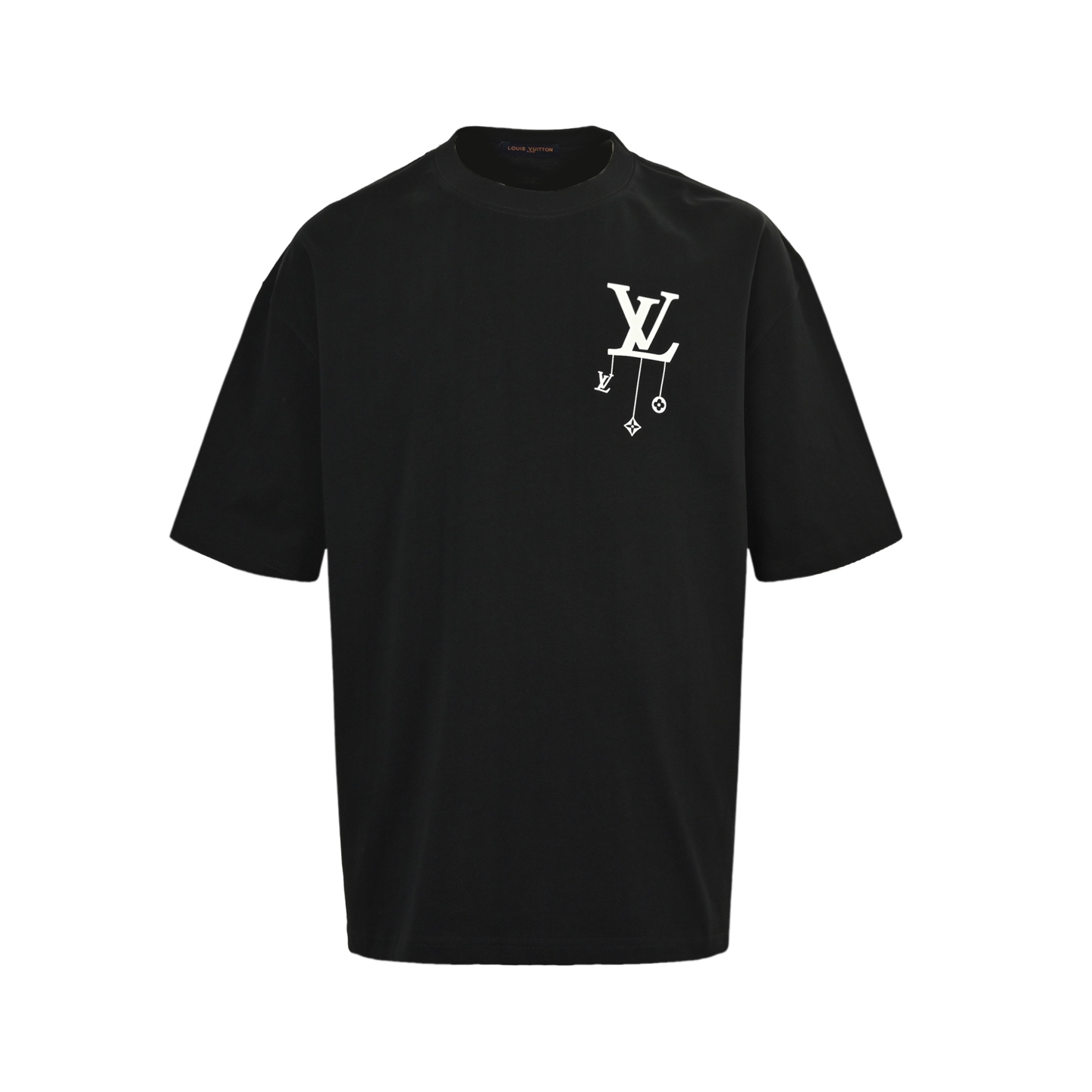 25ss pendant print short-sleeved T-shirt