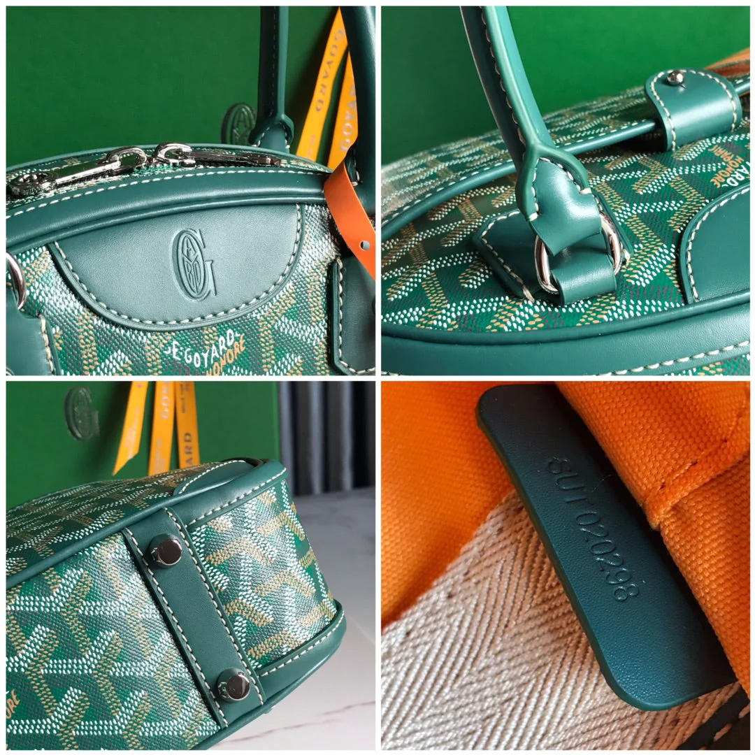 Green Canvas Mini Bag
