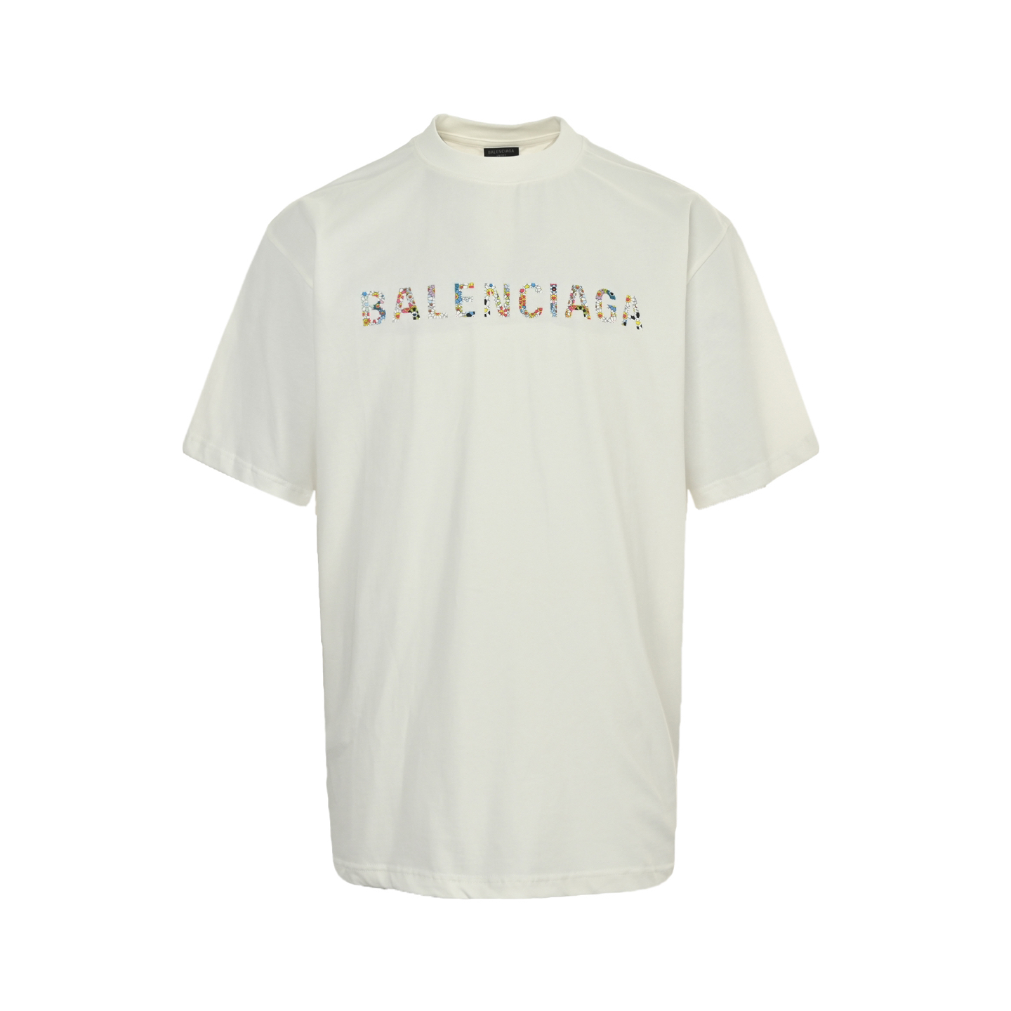 25ss sunflower print short-sleeved T-shirt