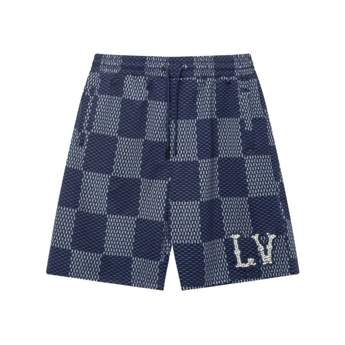 Classic Checkerboard Logo Shorts