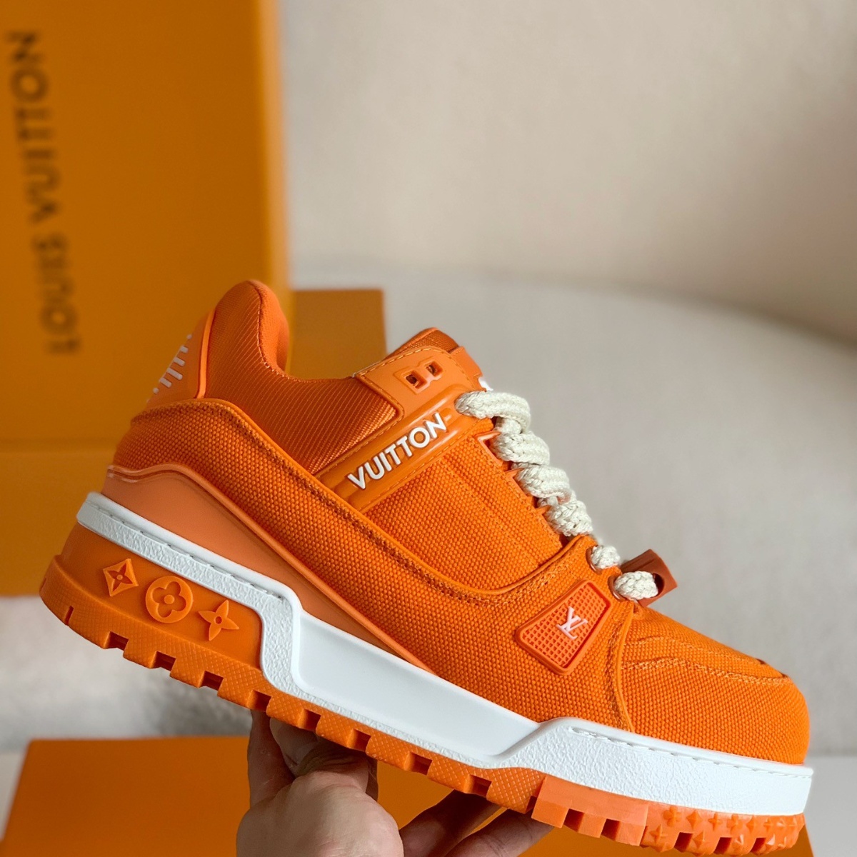 Orange Men's Sneakers