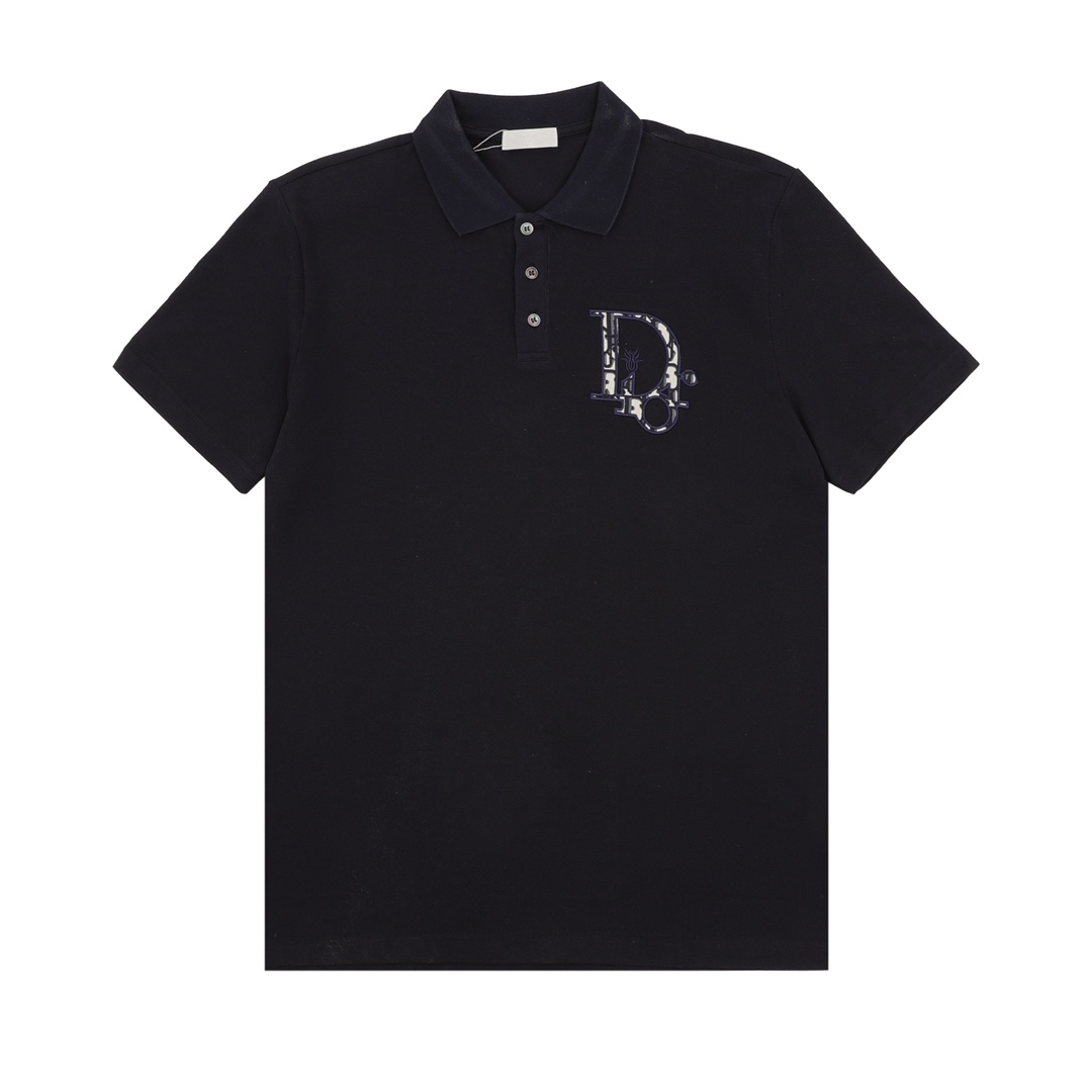 Embroidered polo shirt