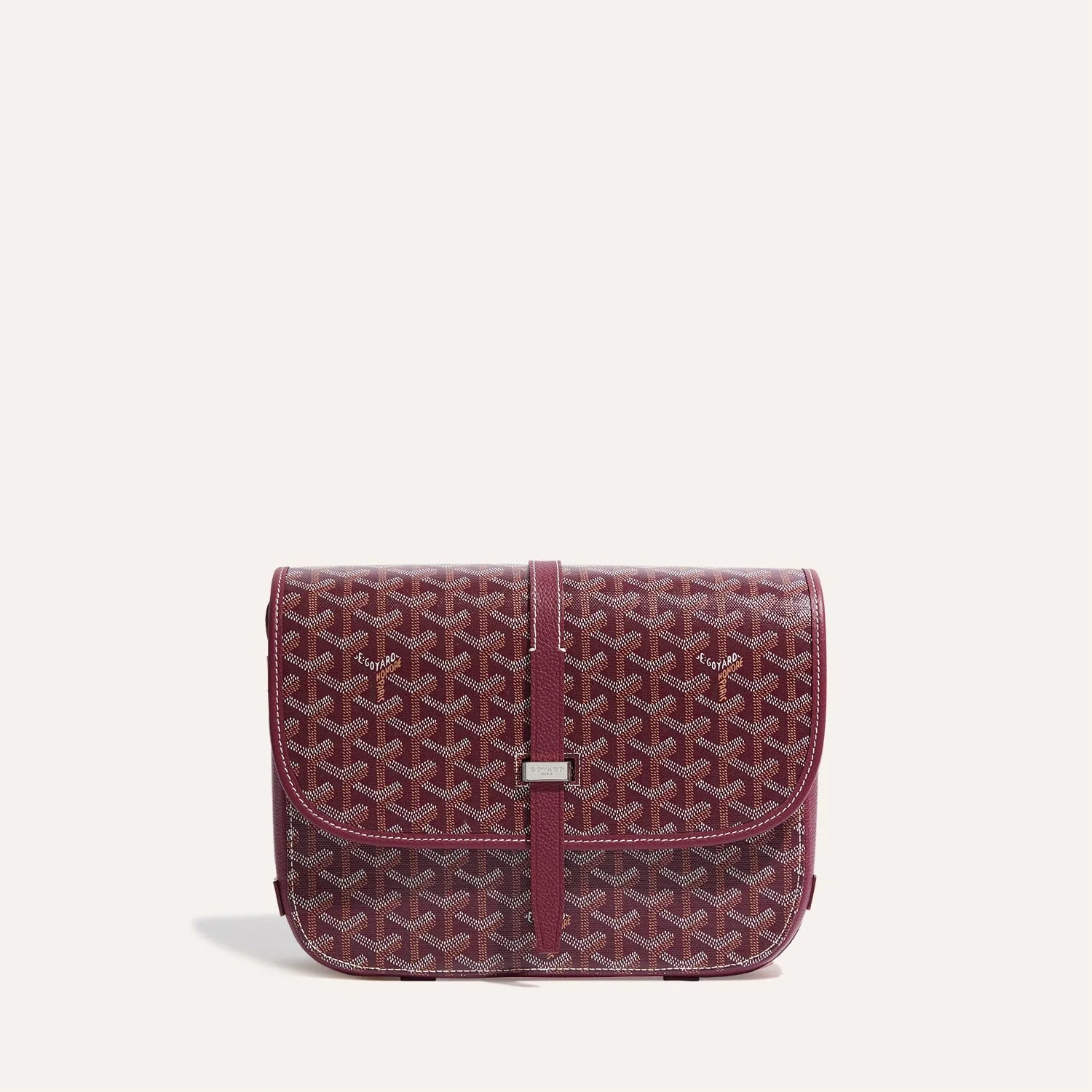 Burgundy Canvas Bag