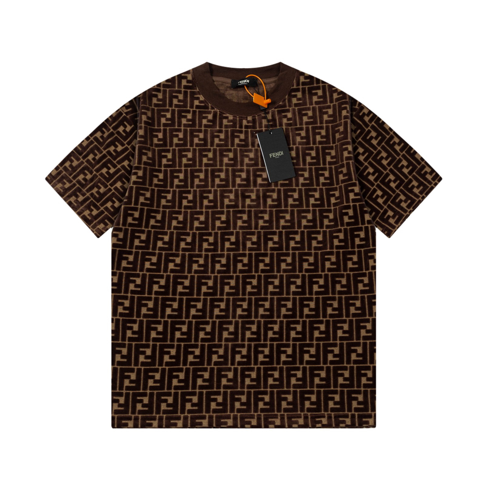New Jacquard Casual T-shirt