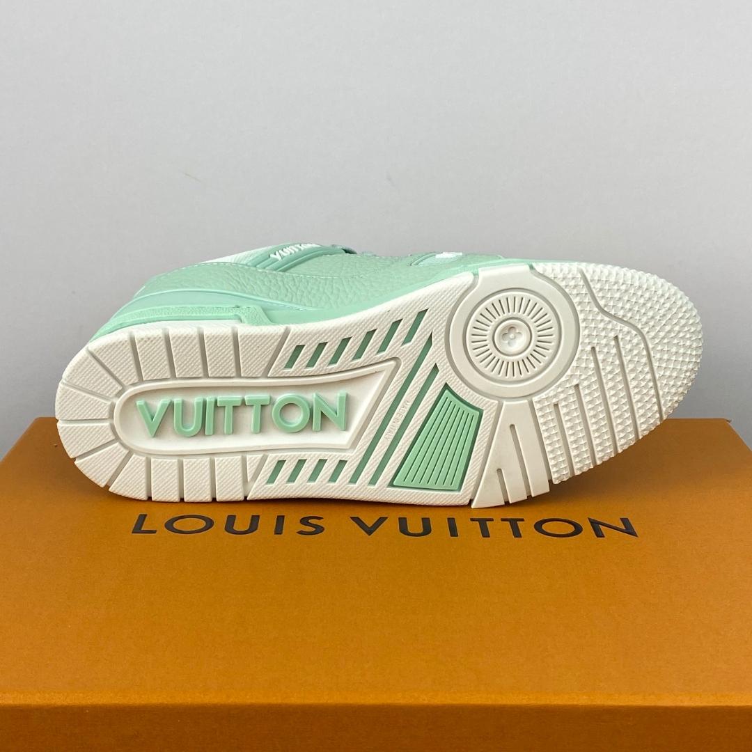 Mint Green White Trainer