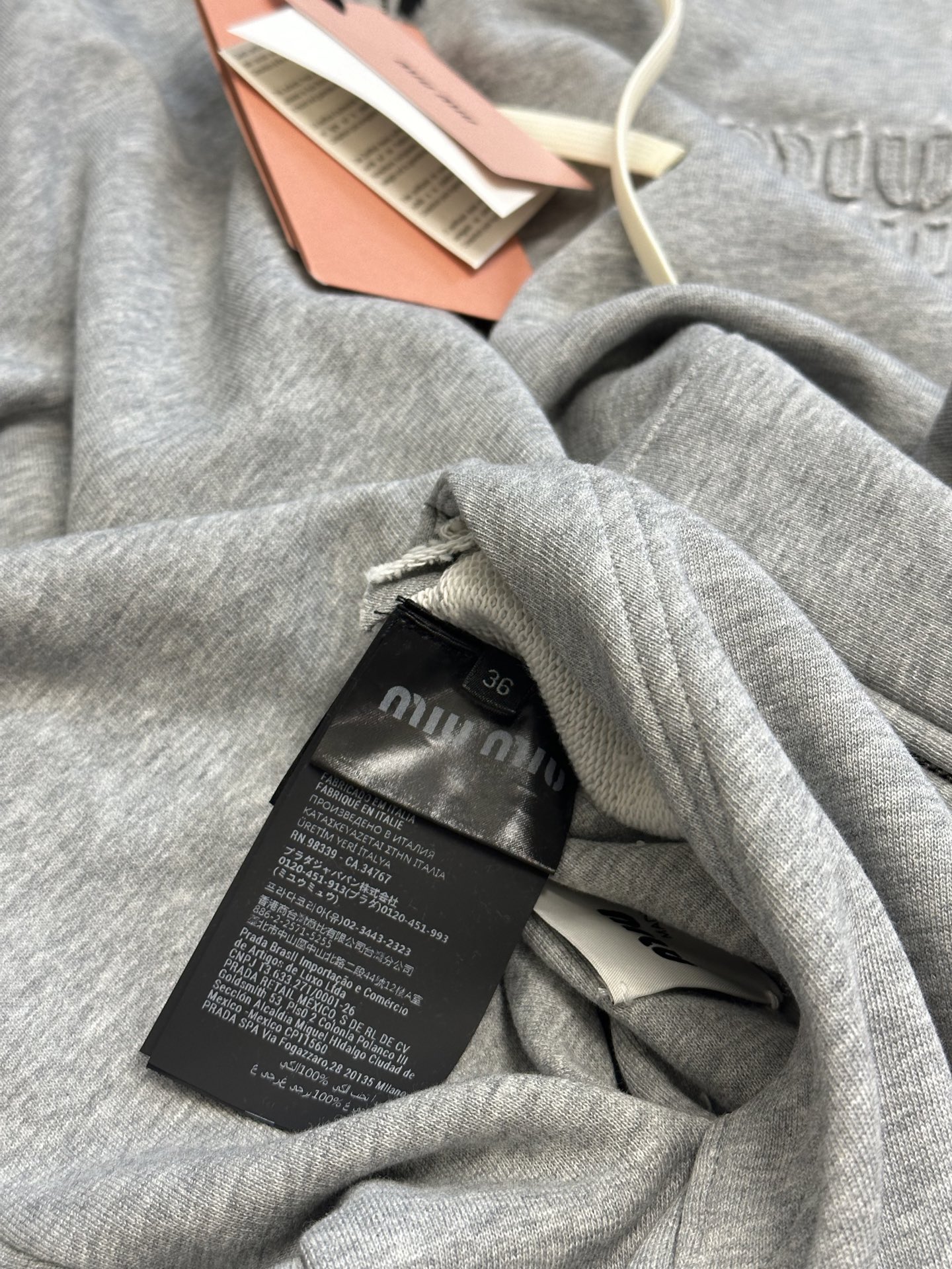 Miu Miu Reversible Hoodies