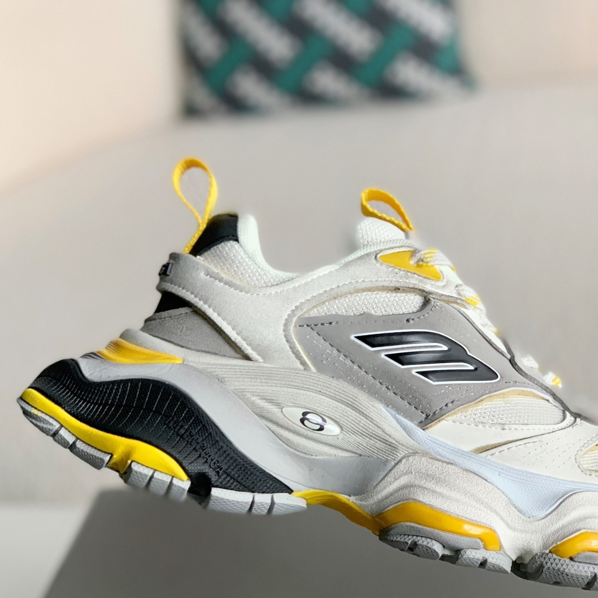 Balenciaga Sneaker Grey Black Yellow