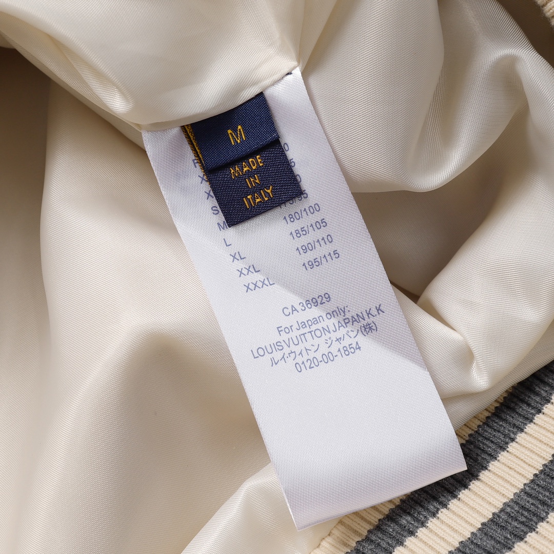 Bunny Cream Sport Bomber Jacket