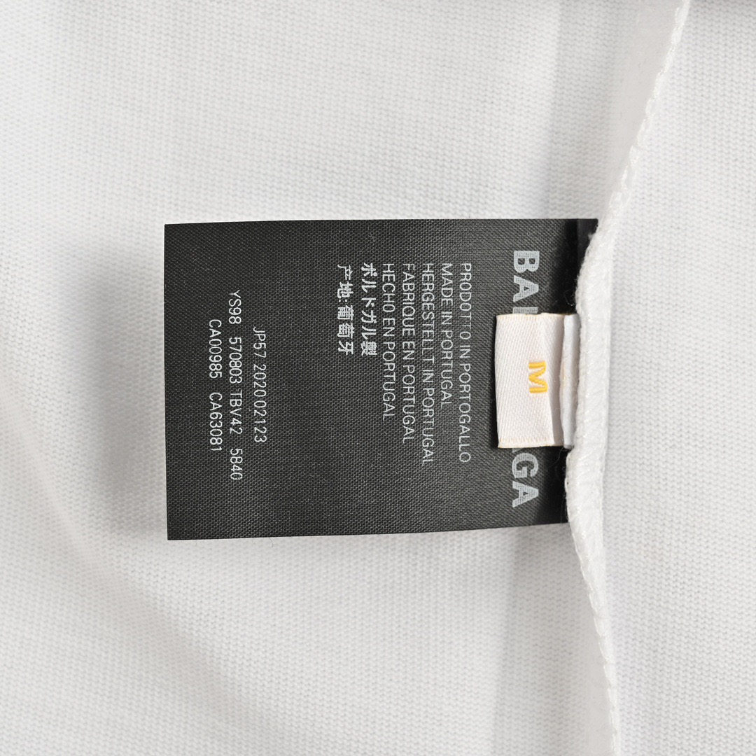 Double B No Passing Print Short Sleeve T-shirt