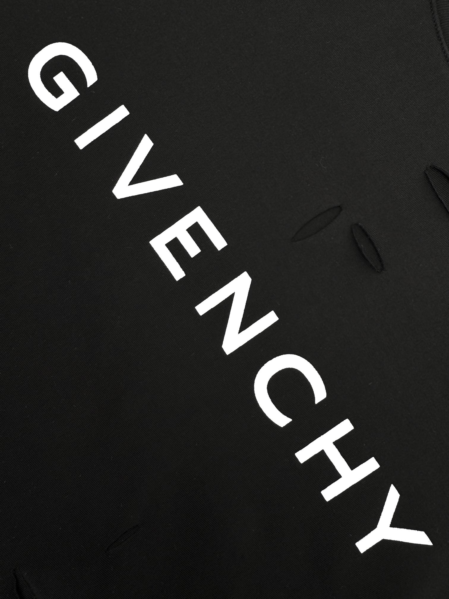 Ripped Double Layer Short Sleeve T-shirt