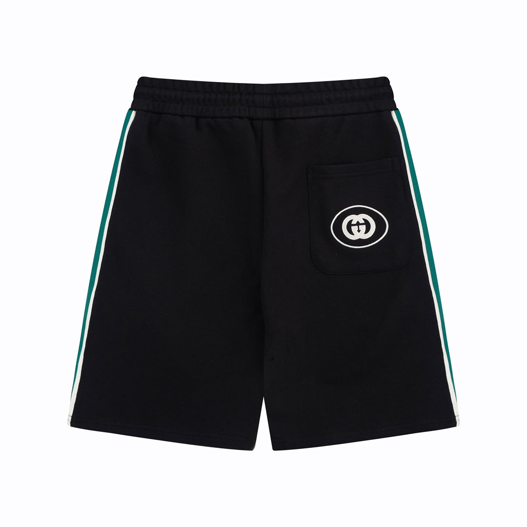 Side webbing pattern trousers