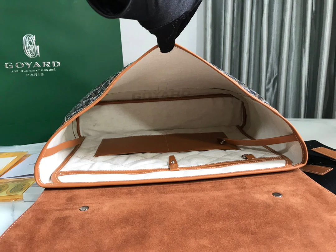 Messenger Bag 38CM Black And Tan