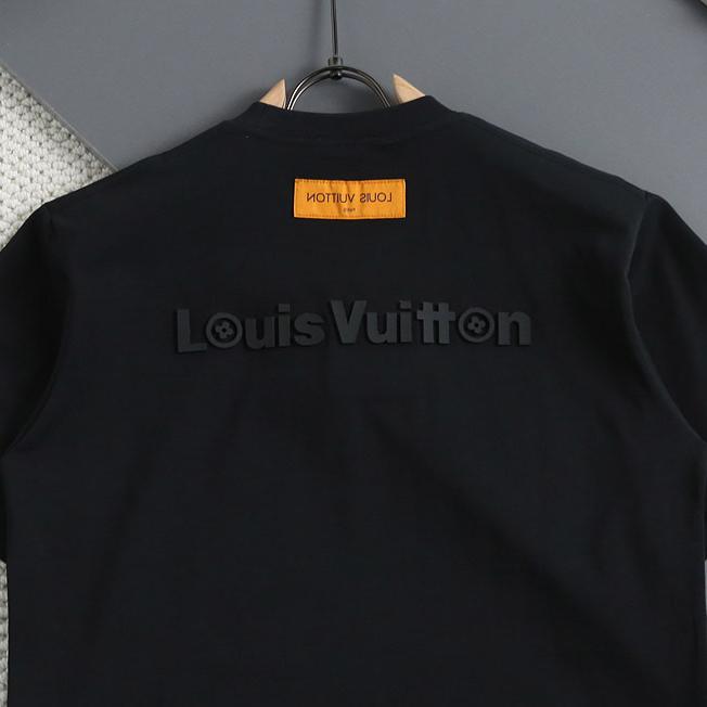 Classic embroidered patch print T-shirt