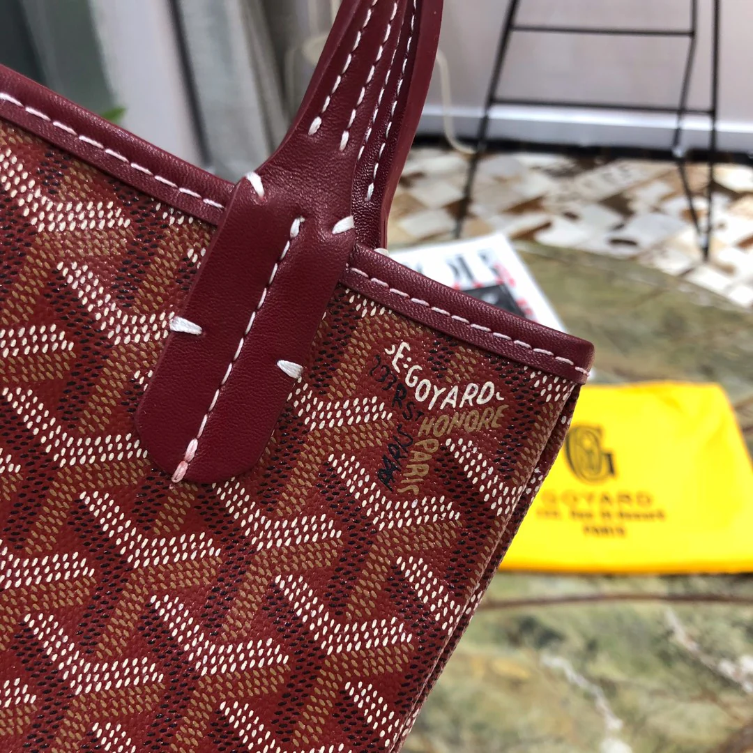 Shopping Bag 22cm Burgundy