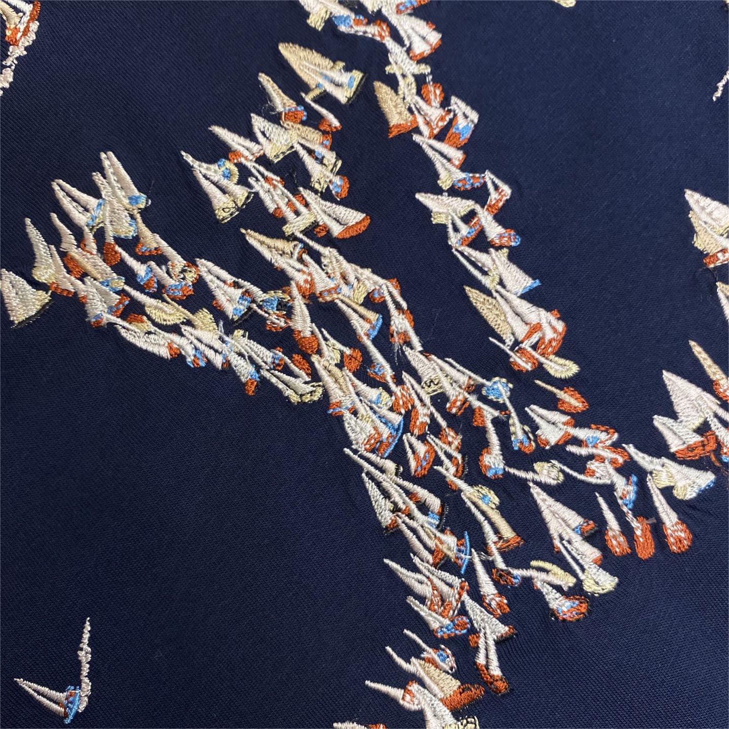 Balenciag ripped logo short-sleeved T-shirt