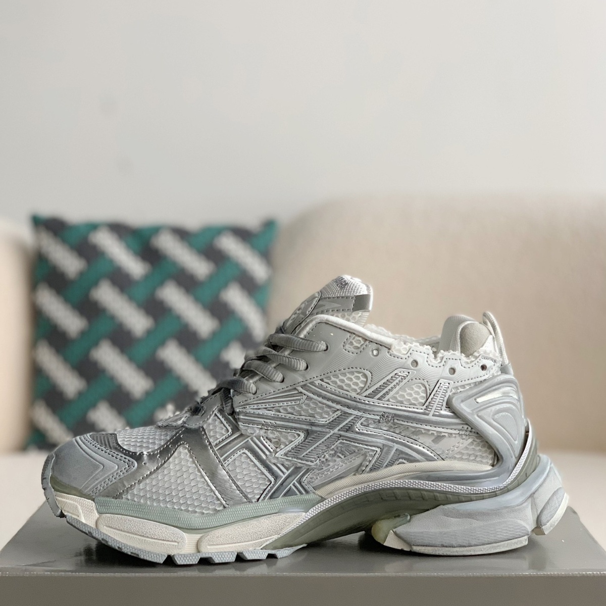 Runner Leather Free White