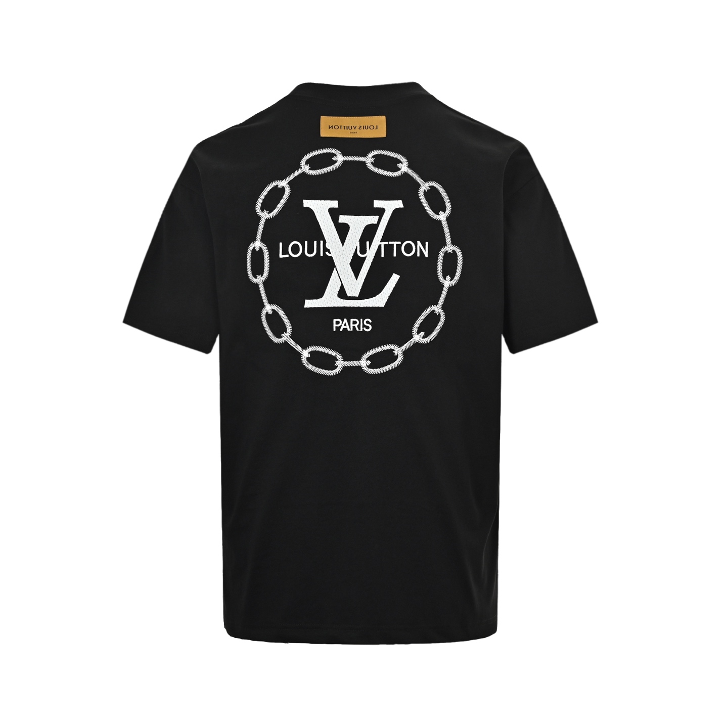 Back Chain & Circle Embroidery T-Shirt