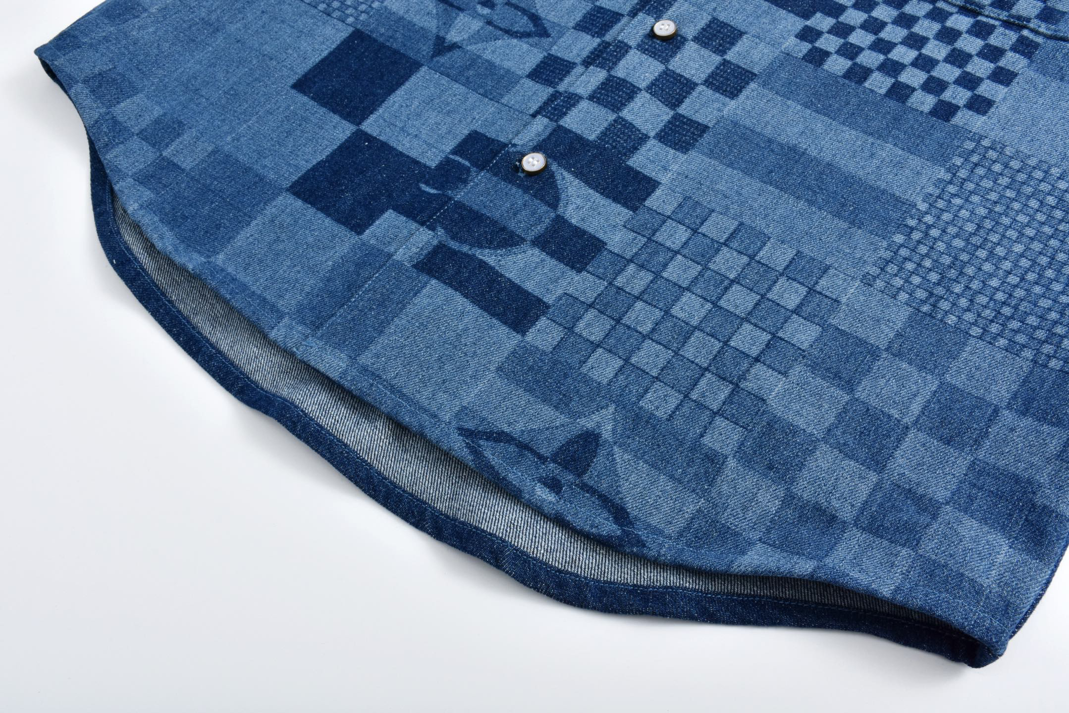 New Floral Denim Shirt