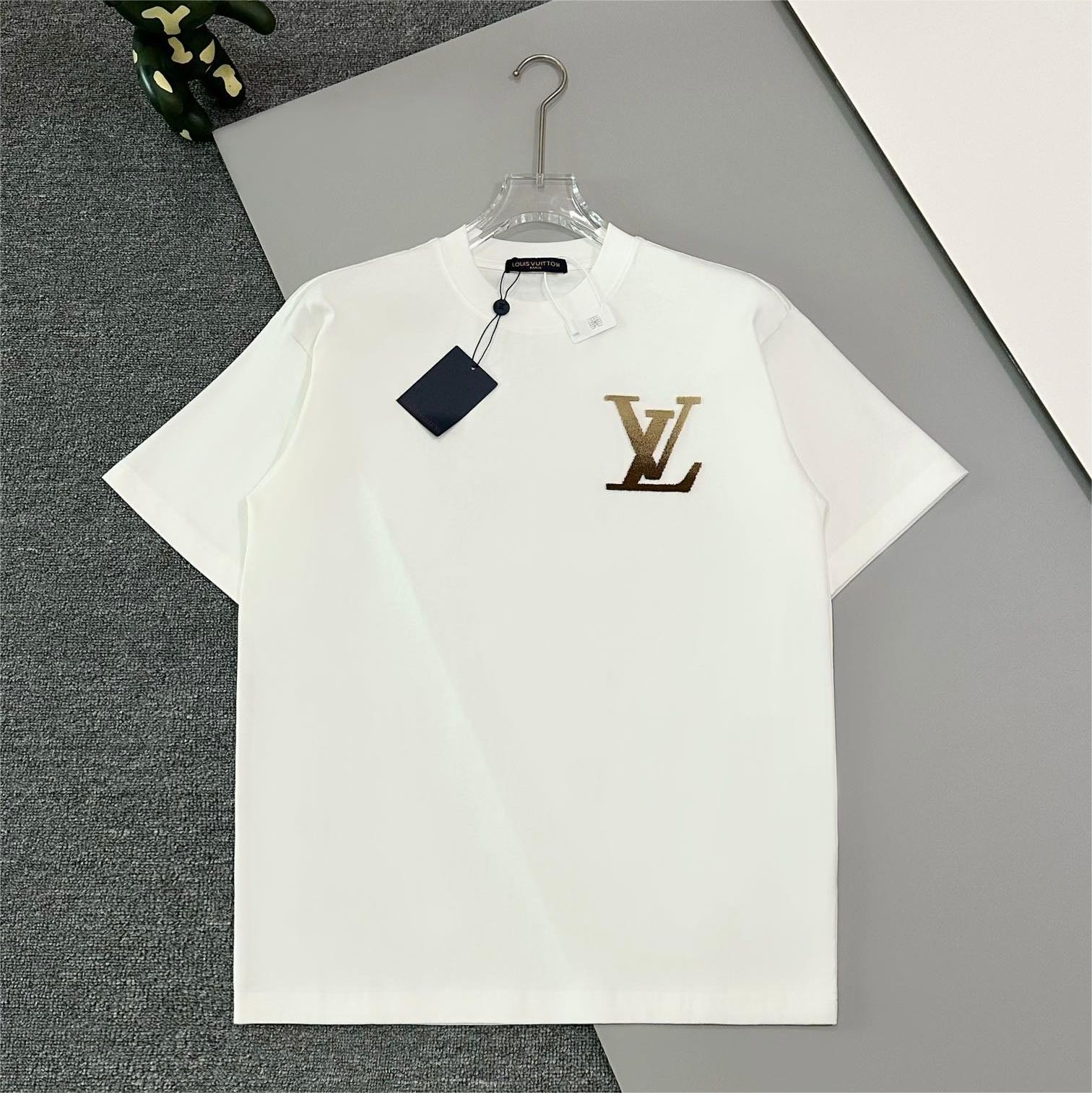 New Classic Gold Monogrammed Toothbrush T-Shirts