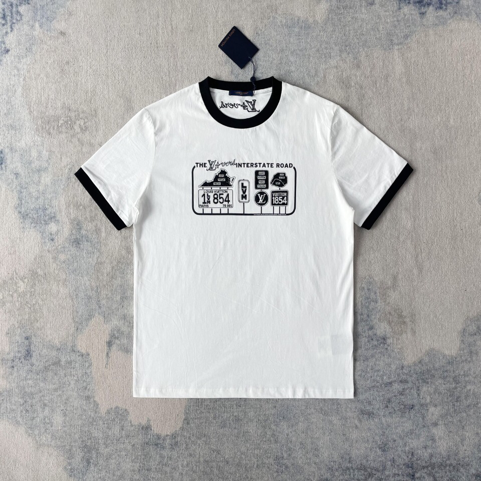 Road Sign Print T-Shirt