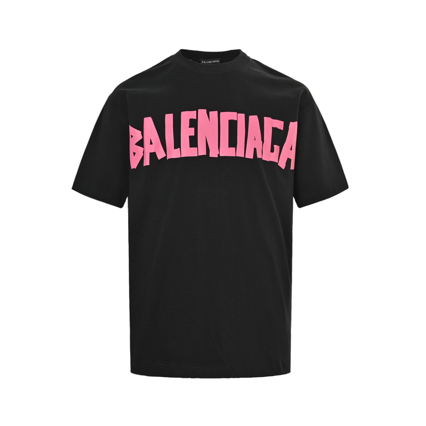 Masking tape printed T-shirt