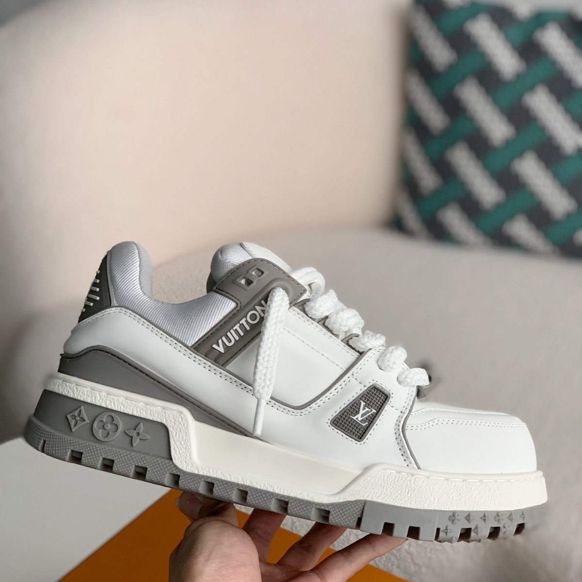 White men's sneakers