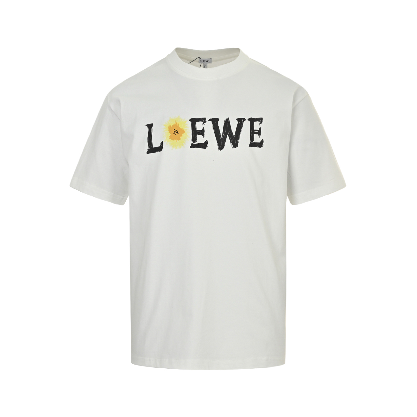 25SS Daisy Logo Print Short Sleeve T-Shirt