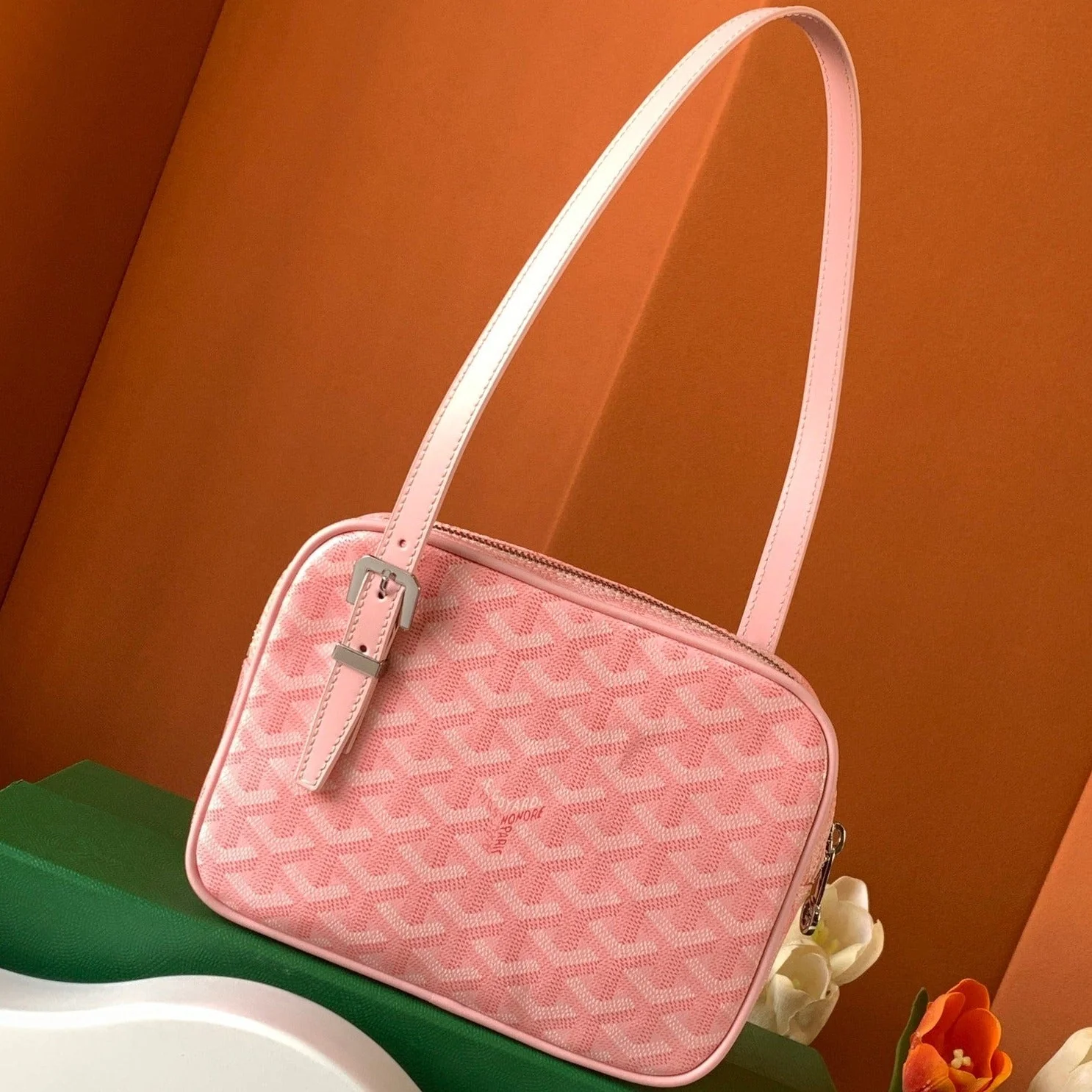 Toast Bag 21CM Pink Canvas