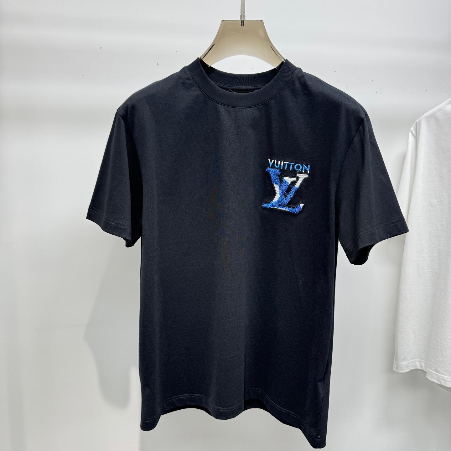 Men's round neck printed short sleeve T-shirt