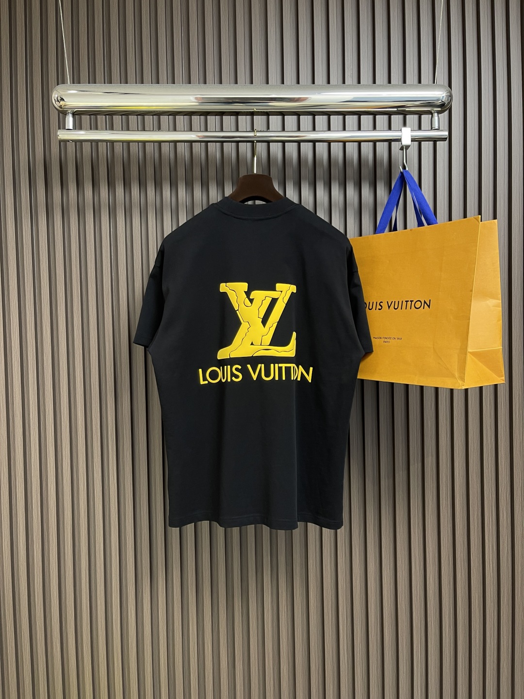 2025ss rubber lettering short-sleeved T-shirt