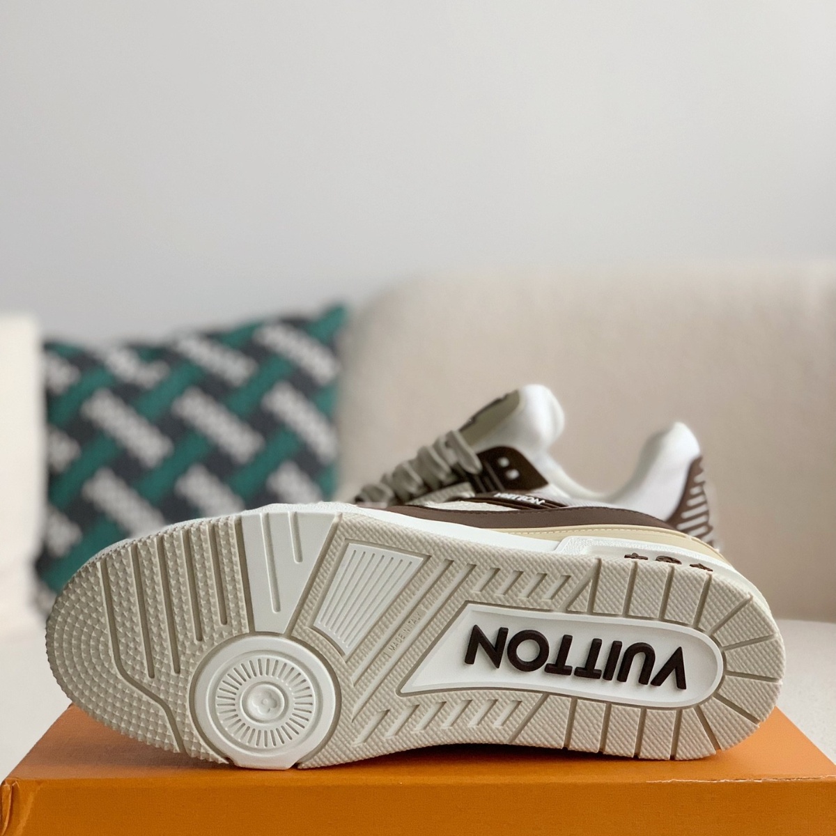 Trainers 'Beige Brown'