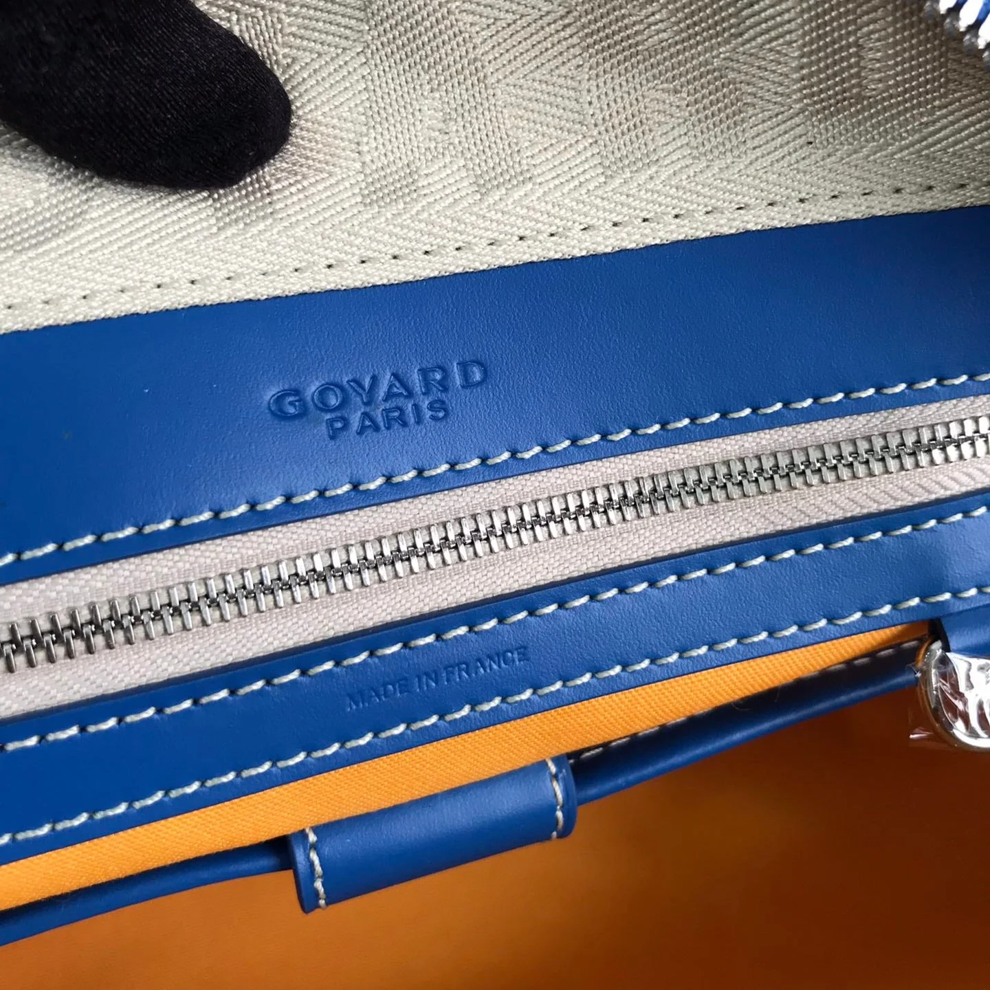 Blue Calfskin Handbag